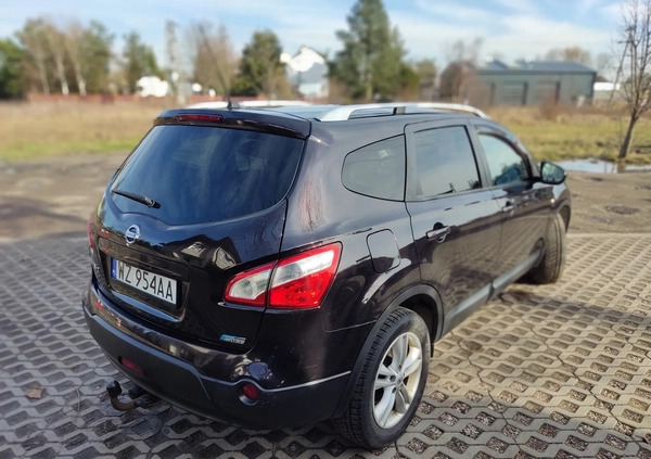 Nissan Qashqai+2 cena 35850 przebieg: 174000, rok produkcji 2013 z Łomianki małe 352